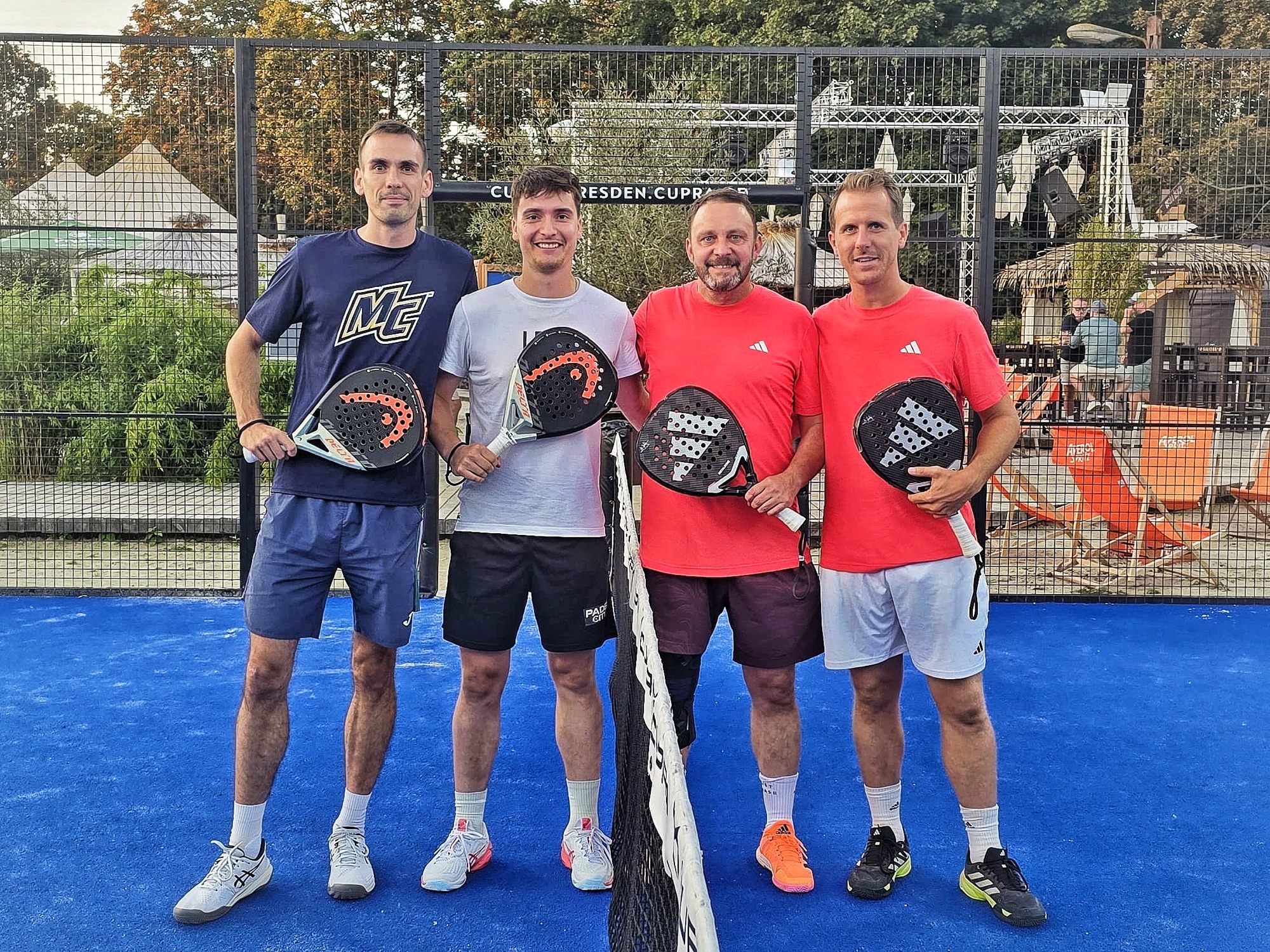 Die 4 Finalisten des Turniers