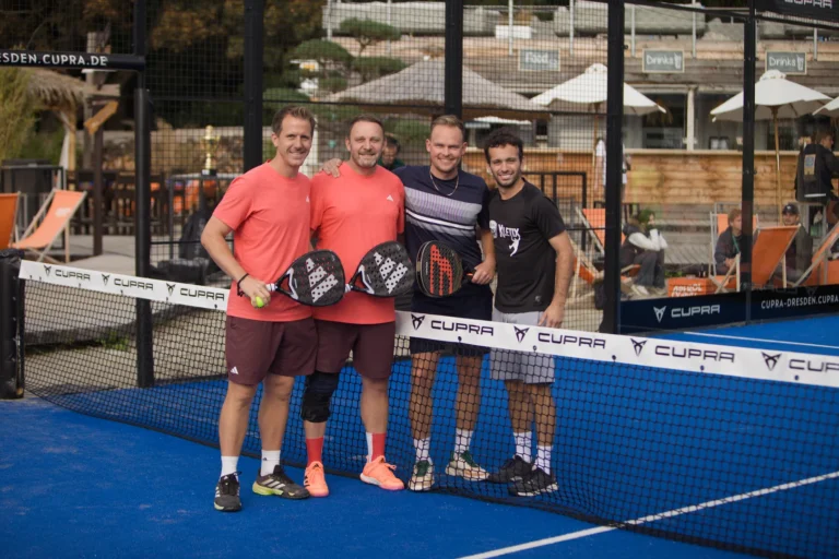 Padel Winterliga 2025 – Spieler:innen auf dem Court in Dresden