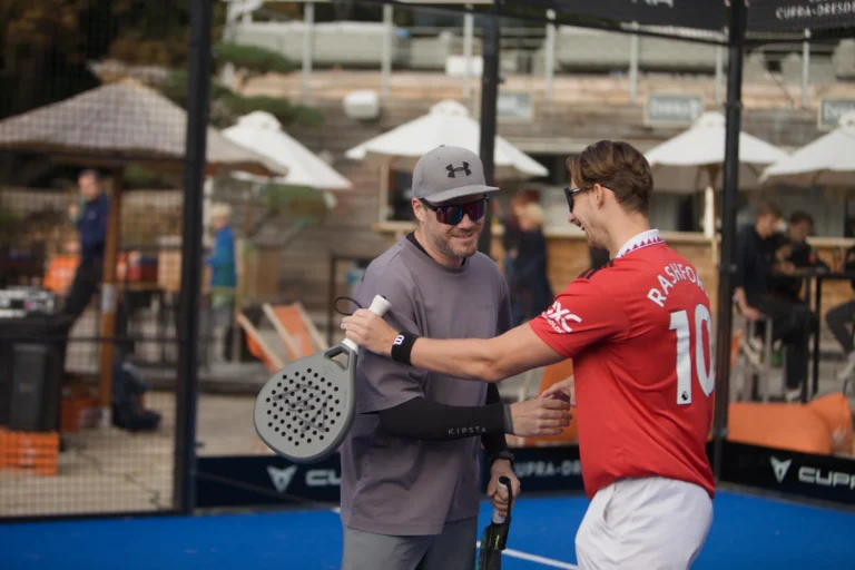 Padel Winterliga 2025 – Spieler:innen auf dem Court in Dresden